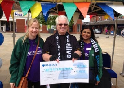 Cllr Pat Murray Fundraise for prostate cancer 20 May 2017