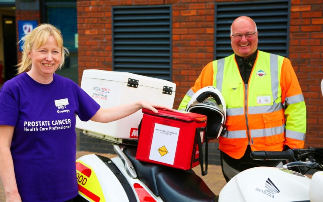 The Amazing work of the Blood Bikers supporting the NHS