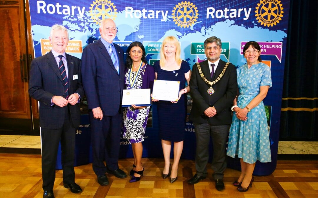 Rotary International Honours for Fighting Prostate Cancer
